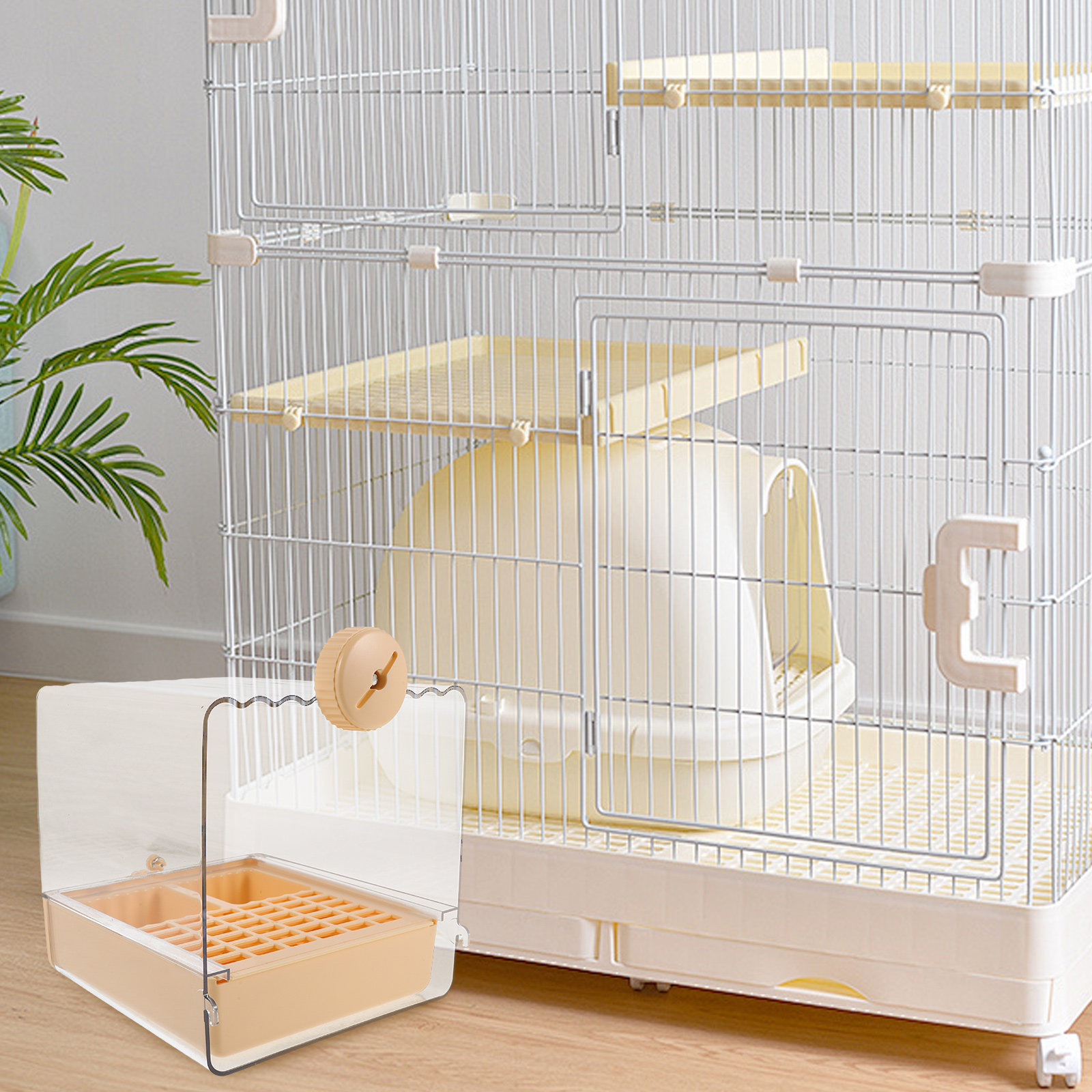 Pet Feeders - Bassin à suspendre pour bain d'oiseaux,