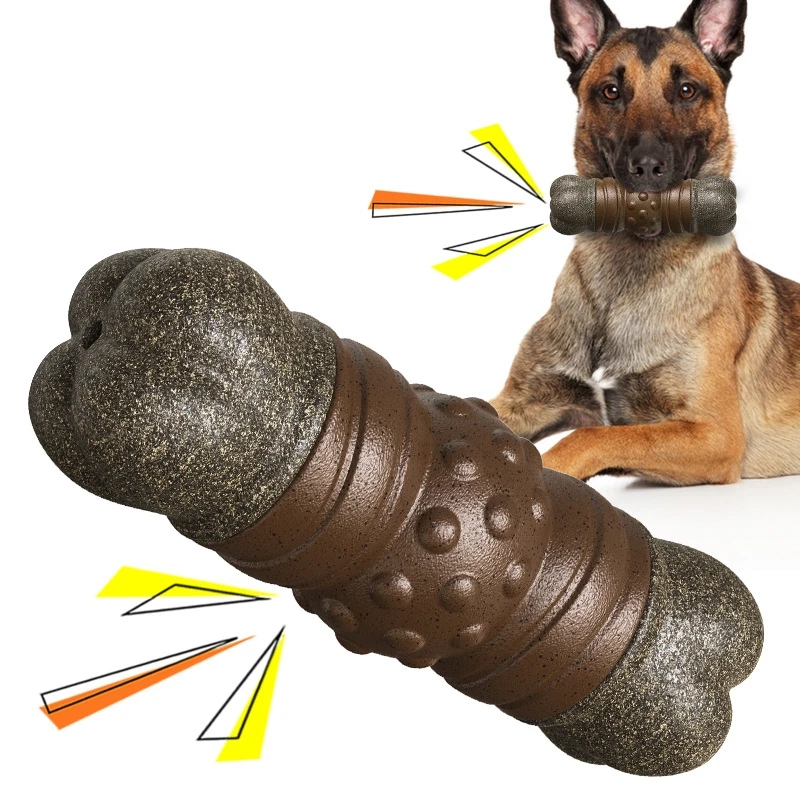 Indestructible Dog Chew Toy - Grand chien jouets à mâcher plus