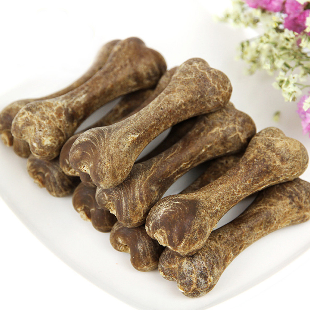 Teeth Cleaning Dog Chew Bone - 5 os à mâcher sûrs pour
