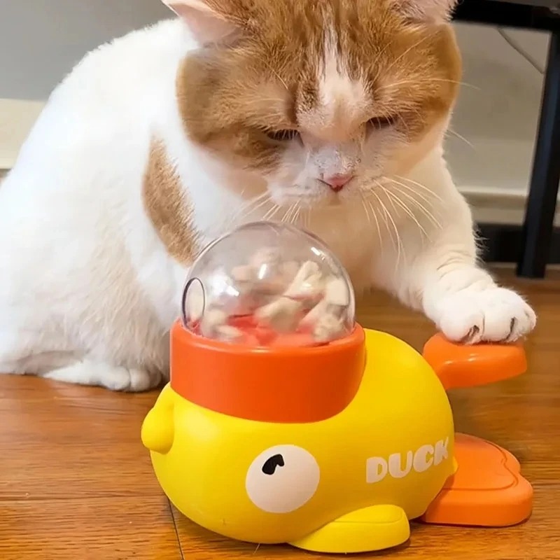 Dog Puzzle Feeder Toy - Distributeur interactif de friandises pour chat