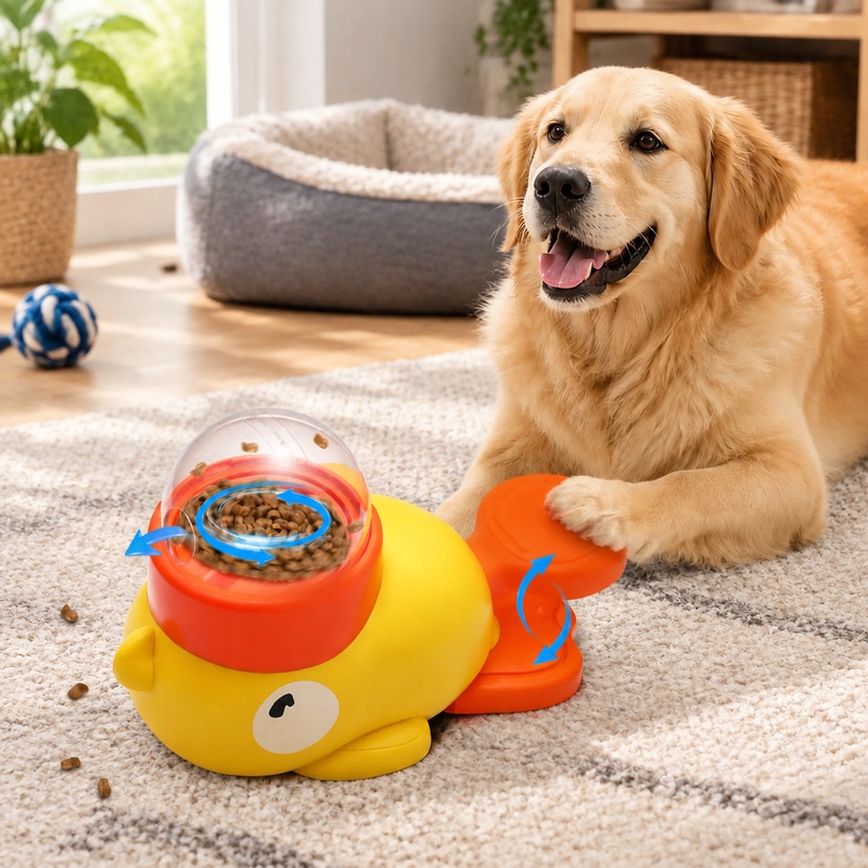 Jouet distributeur de nourritu - Dog Puzzle Feeder Toy avis et prix