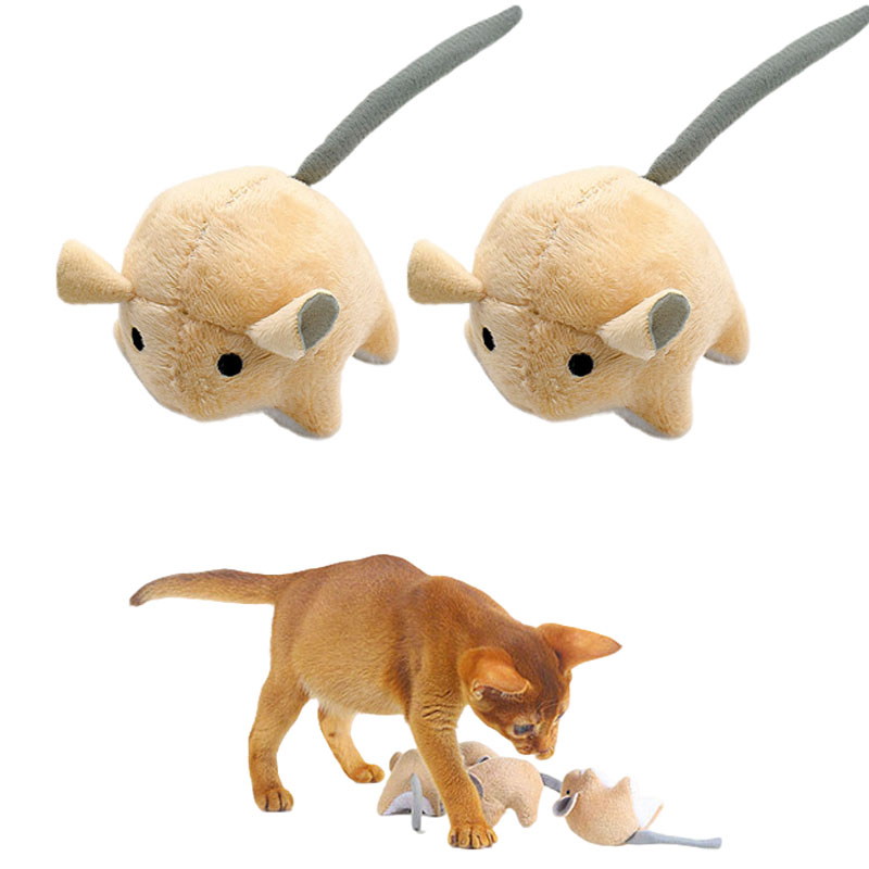 Jouets en peluche pour chats a - Catnip Interactive Plush Mouse avis et prix