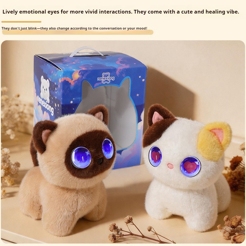 Peluche chat intelligente AI M - Cat Toys avis et prix
