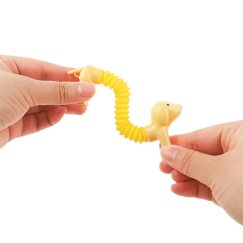 Jouet pour chien extensible, c - Interactive Squeaky Plush Dog Toy avis et prix