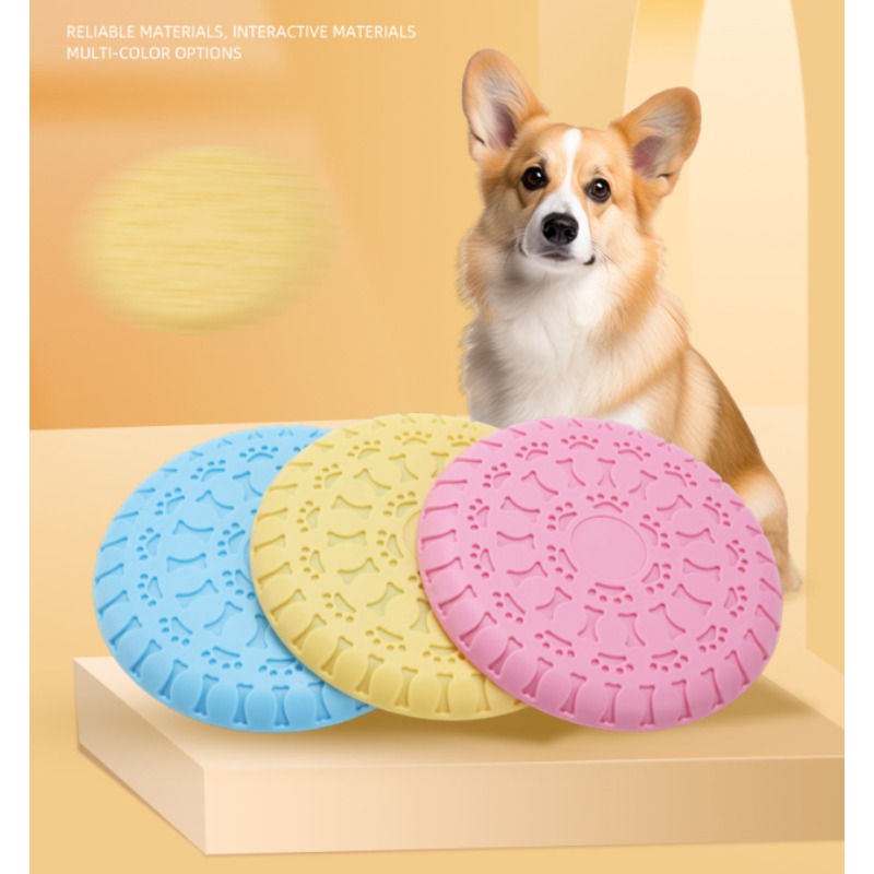 Disque volant durable pour chi - Flying Disc Dog Training Toy avis et prix